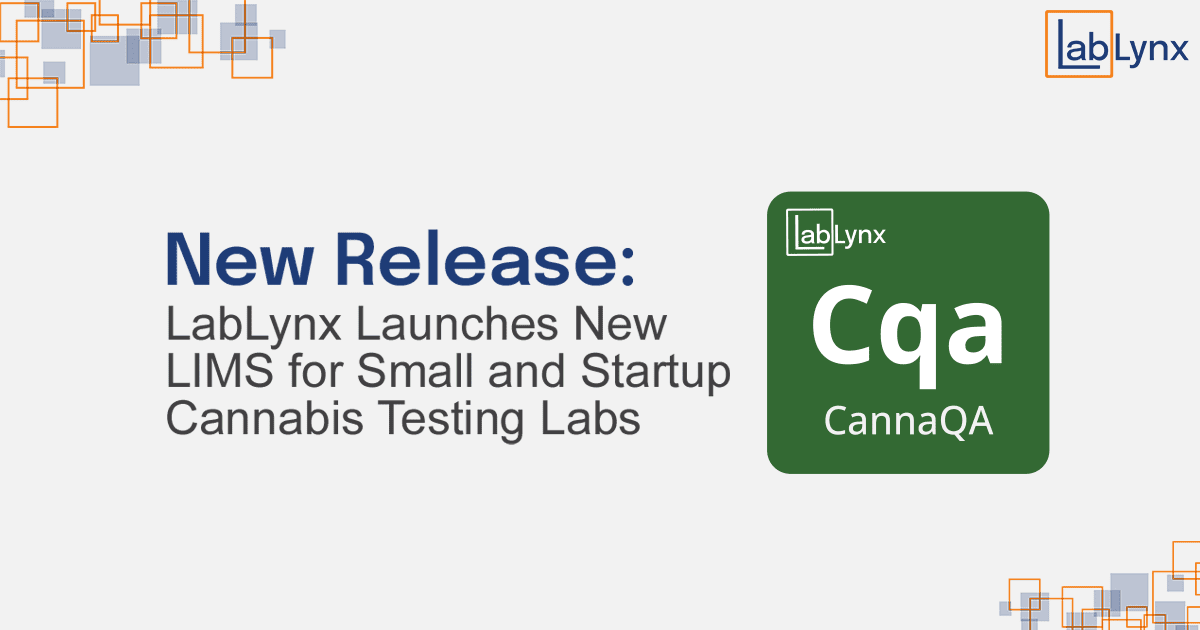 LabLynx launches new LIMS for startup cannabis testing labs | LabLynx Resources