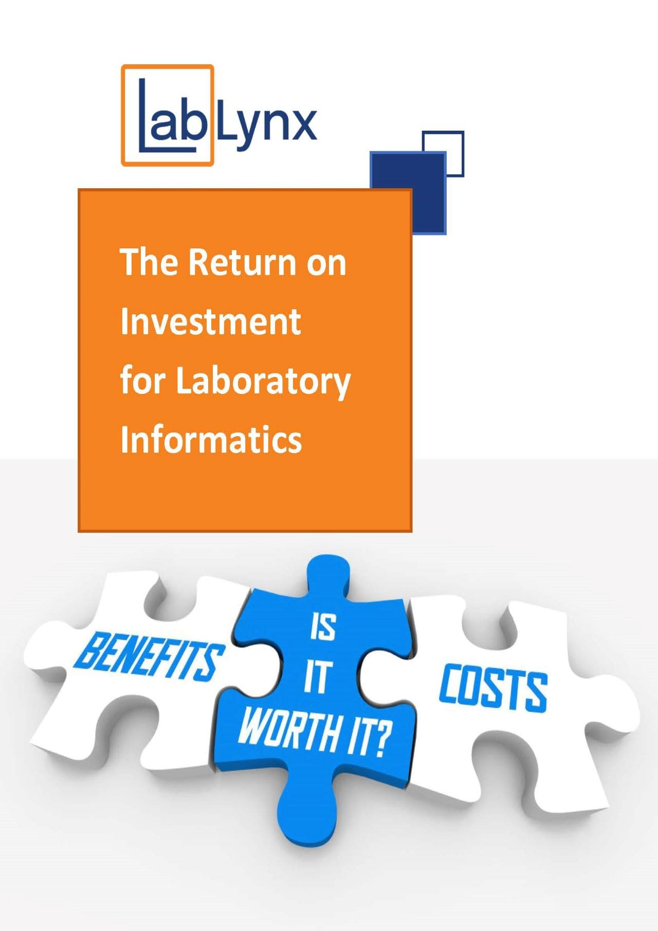 The Return on Investment for Laboratory Informatics | Brochures | LabLynx