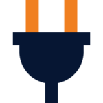 plug-sharp-duotone-solid